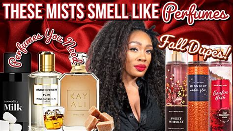 does bath and body have any mists dupes for perfumes